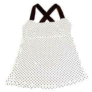 Lululemon Cross Strap Polka Dot Tank Size 4